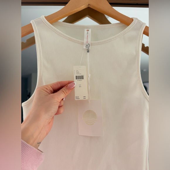 Anthropologie Daily Practice Rib Tank Drop-Waist Twofer Mini Dress - Picture 5 of 6